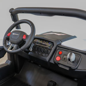 Buggy UTV Mx 12V Branco - Arco Íris Carros Elétricos