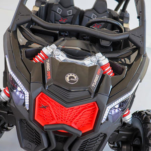 Buggy Can-Am Maverick 24V Preto/Bege - Arco Íris Carros Elétricos