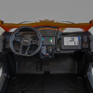 Buggy Can-Am Maverick 24V Branco/Laranja - Arco Íris Carros Elétricos