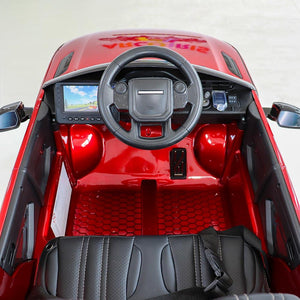 Land Rover Evoque 12v Vermelho - Arco Íris Carros Elétricos