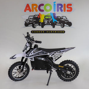 Mini Moto Elétrica Dirt EMX 800w Two Dogs 36V