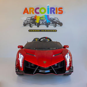 Lamborghini Veneno Vermelha