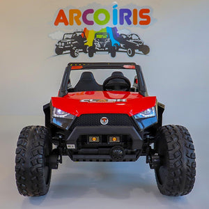 Buggy Clash 24V Vermelho - Arco Íris Carros Elétricos