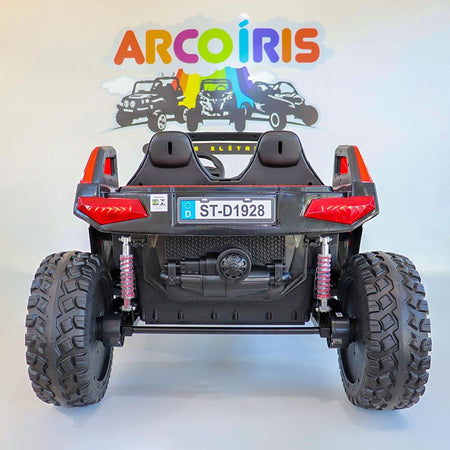 Buggy Clash 24V Vermelho - Arco Íris Carros Elétricos