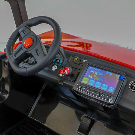 Buggy Clash 24V Vermelho - Arco Íris Carros Elétricos