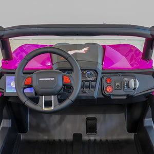 Buggy UTV Mx 12V Rosa - Arco Íris Carros Elétricos