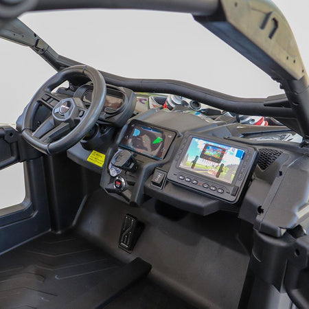 Buggy Can-Am Maverick 24V Preto/Bege - Arco Íris Carros Elétricos