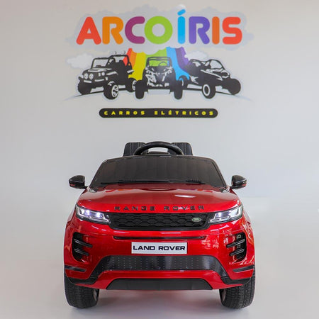 Land Rover Evoque 12v Vermelho - Arco Íris Carros Elétricos