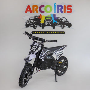 Mini Moto Elétrica Dirt EMX 800w Two Dogs 36V